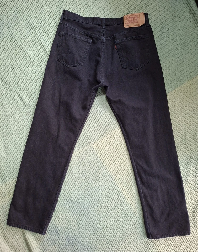 Vintage Levi’s 501 | Men’s | W33 L36 | Faded Black | Straight Leg Jeans, photo 2 of 5