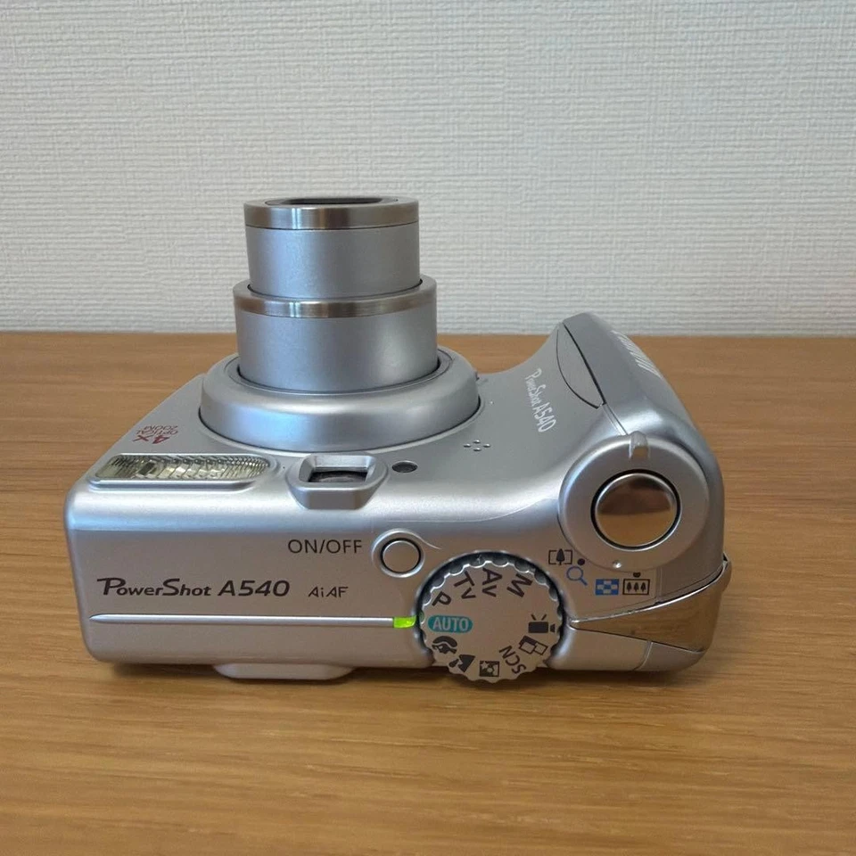 Canon PowerShot A540 Silver 6MP Compact Digital Camera Tested Japan Seller - Image 4 of 4