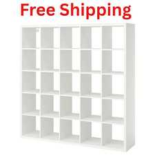 Scaffale IKEA KALLAX 182x182 cm bianco cubo portaoggetti libreria espositore