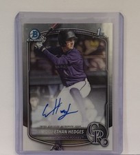 2025 Bowman Draft- Ethan Hedges- 1st Bowman Auto Rockies
