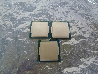 LOT OF 3 INTEL XEON E3-1245V3  3.40GHZ CPU Processor