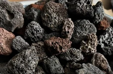 4 lbs. Denitrifying Lava Rocks FREE SHIPPING "DIY Aquarium, Grilling, FIRE PIT"