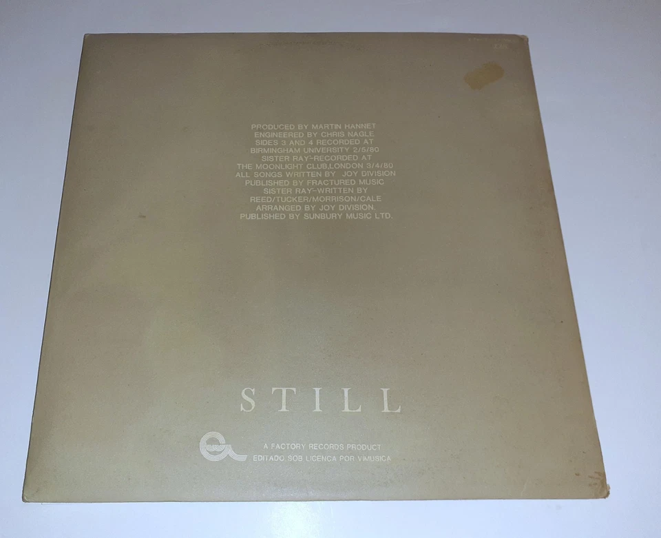 Joy Division- Still - Orig. Rare Double Vinyl LP [Portugal] (Fact-111-19/20) - Image 2 of 4