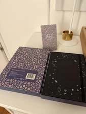 2 items: Archer & Olive A5 Lined Pages Midnight Floral & Nightblooms memo pad