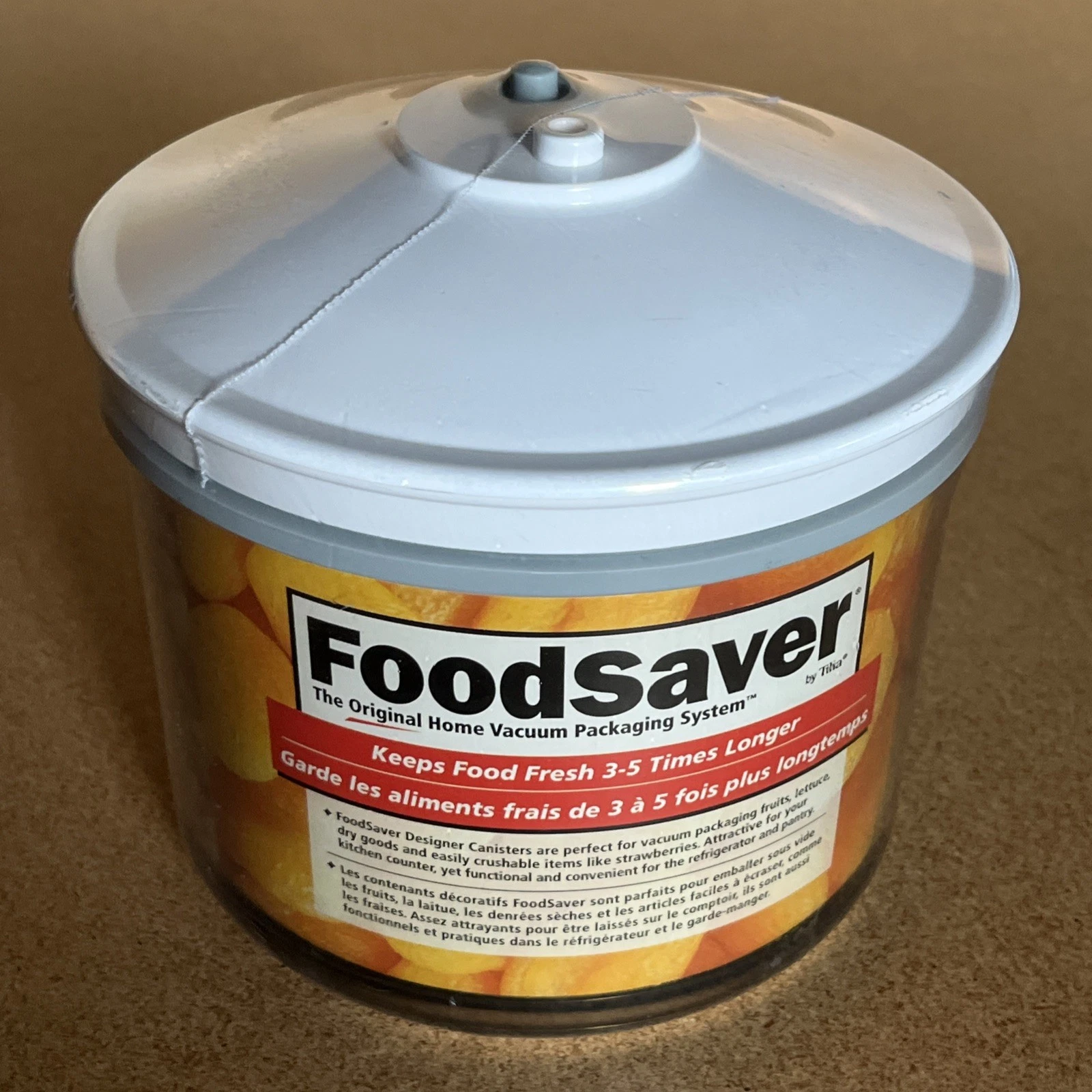 Tilia Foodsaver Food Saver 1.5 QT Vacuum Canister New, SEALED **Free Shipping**