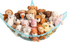 Stuffed Animal Storage Hammock Net Corner - Large Toy Hammock Net for Stuffed An