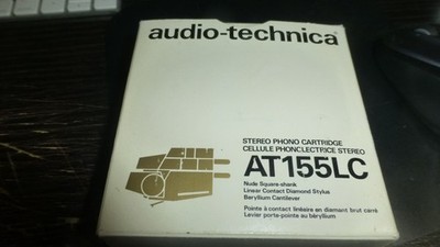 Audio Technica AT155LC audiophile cartridge- BERYLLIUM CANTILEVER!!  NOS !