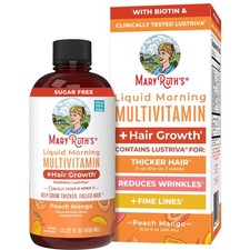MARYRUTH'S Liquid Multivitamin Hair Growth  Biotin 10000mcg  Lustriva Hair ...