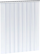 48" x 84" Freezer Strip Door Curtain Kit - 6PCS PVC for Coolers  Warehouses
