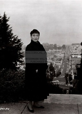 ANNA MAY WONG IN ''PORTRAIT IN BLACK'' 1960 PUBLICITY 5X7 PHOTO