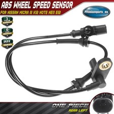 ABS Wheel Speed Sensor Rear Left for Nissan Micra III Note NE11 E12 47901AX600