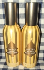 2-Pack Golden Berry Mistletoe Concentrated Room Spray 1.5 oz Bath & Body Works