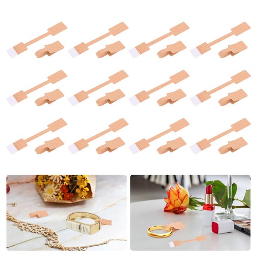 200 Pcs Tags Paper Necklace Label Labels Square - Picture 11 of 12