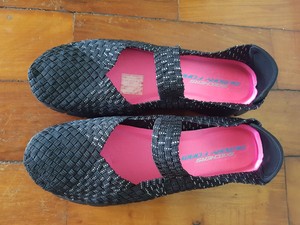 woven mary jane shoes