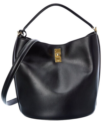 Celine Vintage Mantel Chain Lock Top Handle Bag Ha Used LIBR Celine Vintage Mantel Chain Lock Top Handle Bag Ha Used LIBR