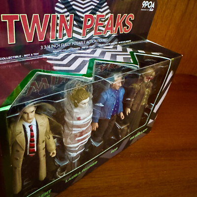 Twin Peaks Action Figures 4 Pack Sealed Unpunched David Lynch