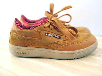Reebok Jurassic Park Dr Alan Grant Shoe Brown Kids Size 1.5 - Image 1 of 4