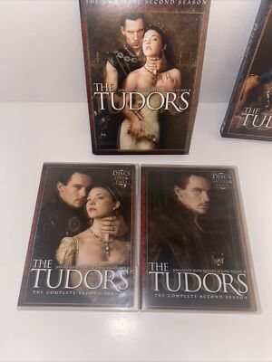 The Tudors DVD SEASON 2-3 King Henry LOT Showtime TV Show Jonathan