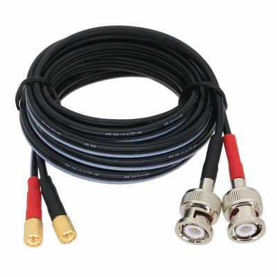 Dual MD-BNC Crystal Cable BNC to Microdot 6' Krautkramer Equality Flaw Detector