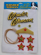 Wonder Woman Comics Dimensional Stickers