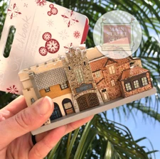 Disney Parks Epcot Norway Pavilion Frozen Attraction World Showcase Ornament NEW