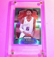 JALEN MCDANIELS 2019-20 PANINI PRIZM GREEN PRIZMS RC, #297 HORNETS Rookie MINT+.