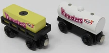 Thomas & Friends Wooden Railway Yoplait Yumsters Tank & Cargo Car