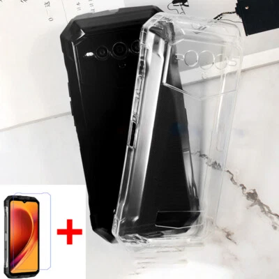 Case Cover + Tempered Glass Screen Protector Cover For DOOGEE V Max / V Max Plus