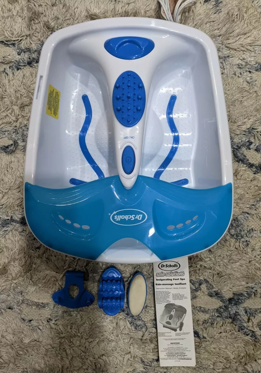 Dr. Scholl s DRFB7006B1 Sole Solutions Invigorating Foot Spa Bain Massage