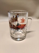Budweiser Champion Clydesdales Drinking Cup Mug Collectible