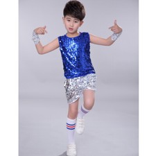 Children Dance Sequin Ballroom Modern Jazz Dance Costumes Dance US