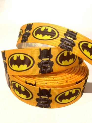 Batman Grosgrain-Ribbon 22mm/7/8