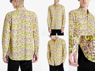 COMME DES GARÇONS x KAWS ART Chemise Imprimée Deadstock Bnwt S - Photo 1/4