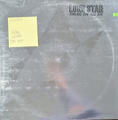 Lone Star Firing On All Six Vinyl Schallplatte sehr guter Zustand +/G + CBS82213 1977