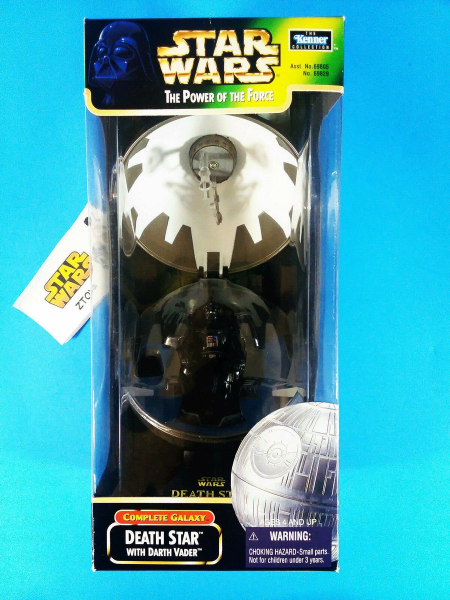 NEW💥STAR WARS💥DEATH STAR WITH DARTH VADER FIGURE💥COMPLETE
