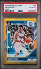 Kyle Lowry 2024 Optic Gold 9/10 PSA 10 #69