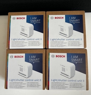 BOSCH Smart Home Licht-/Rollladensteuerung II - Light Shutter Control - 4er Set