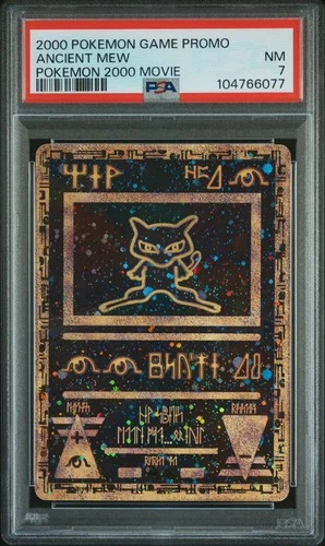 2000 POKEMON GAME MOVIE | POKEMON 2000 MOVIE ANCIENT MEW PSA 7