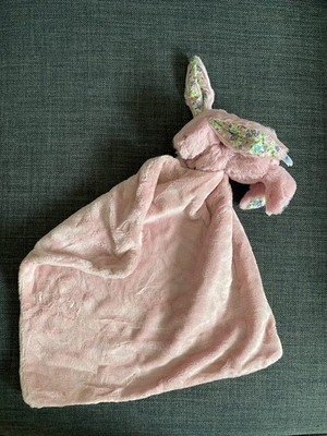 Jellycat dunkelrosa Hase Kaninchen Bettdecke mit Blumenohren