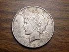 PEACE SILVER DOLLAR 1922 D NICE 90% SILVER DOLLAR
