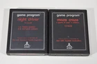 Atari 2600 Night Driver and Maze Craze Game Cartridges Untested (Please Read)