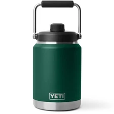 YETI Rambler 2.0 Half-Gallon Jug - Black Forest Green, 64 fl. oz.