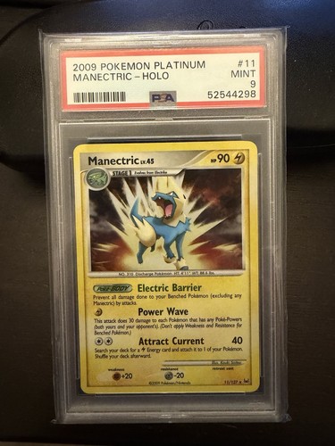 Manectric graded PSA 9 for sale on eBay