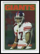 Plaxico Burress 2005 Topps Heritage Chrome Foil SP #THC88 New York Giants