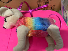 Poochie Co Chihuahua plush dog purse