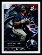 2023 Bowman Platinum - Top Prospects #TOP-26 - Drake Baldwin RC
