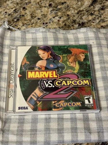 Marvel vs. Capcom 2- Dreamcast | Complete with CD, Case and Manual Inserts | CIB