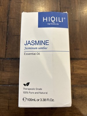 HIQILI Jasmine Essential Oil 3.38oz Pure Natural for Diffuser Message Candle ++