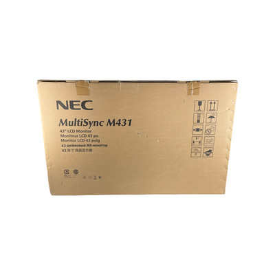 New NEC MultiSync M431 43'' Class (42.5'' viewable) LED-backlit LCD display