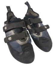 Evolv Defy Mens Rock Climbing Shoes 2 Strap Blue Grey Size US 11.5 EU 45